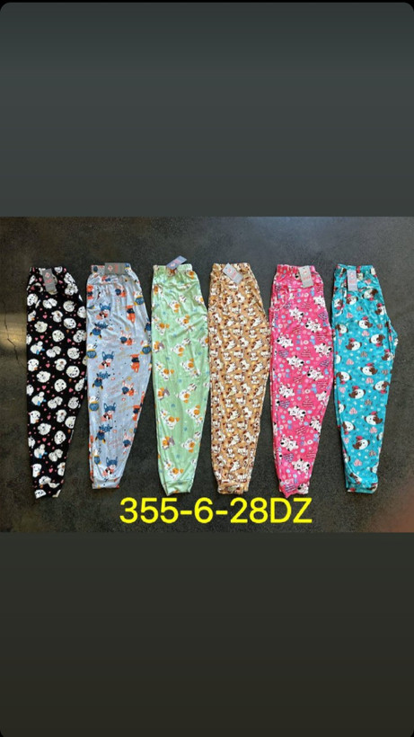 شلوار گیاهی عروسکی جیب دار مارک لیدی(پک۶تایی عمده)ارسال رایگان